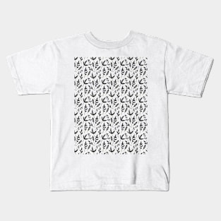 minimalist flower pattern Kids T-Shirt